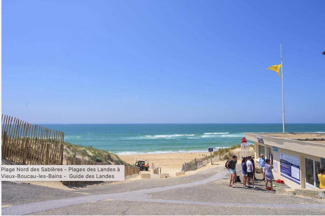Maisonnette Neuve Plage Et Commerces A Pied Vieux-Boucau-les-Bains Exteriör bild