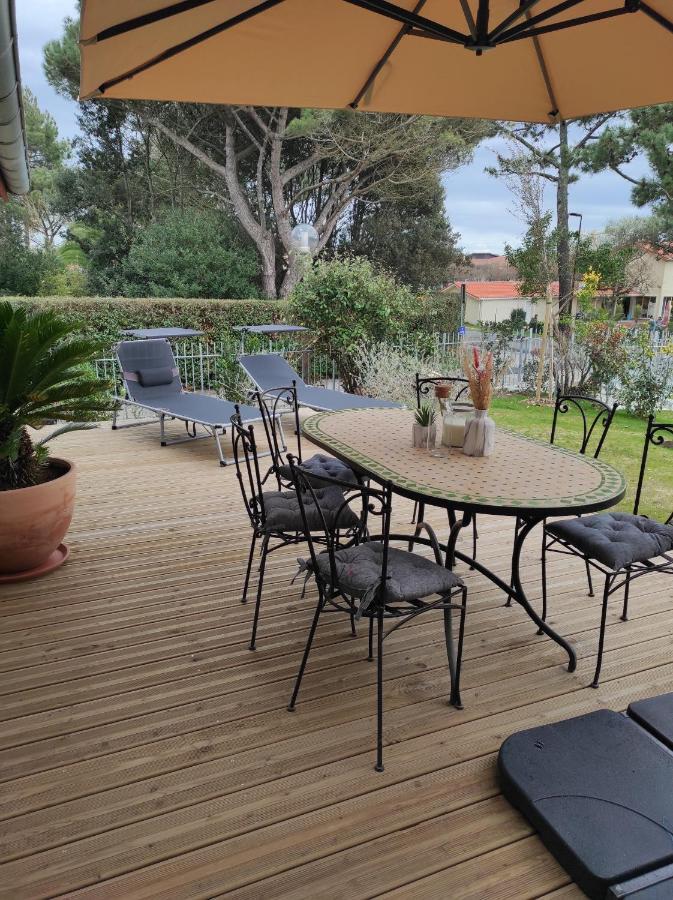 Maisonnette Neuve Plage Et Commerces A Pied Vieux-Boucau-les-Bains Exteriör bild